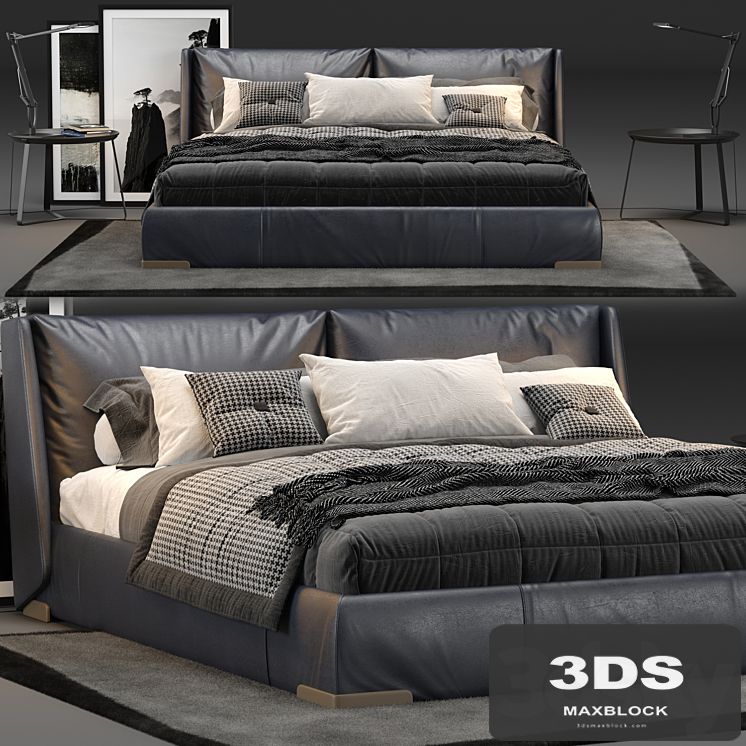 NATUZZI Fenice Bed