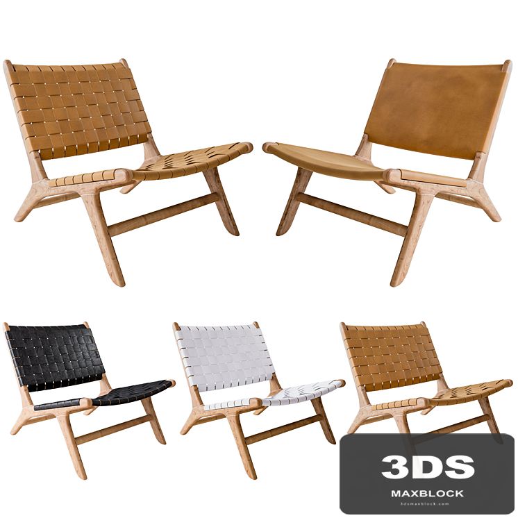 Flat Leather and Leather Marlboro Chairs