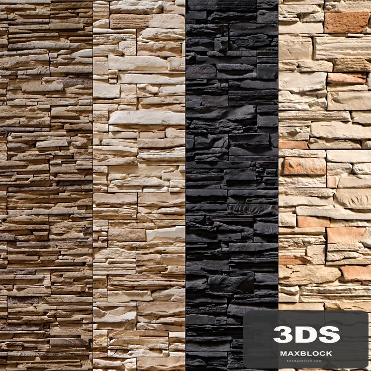 Stone Walls set 8