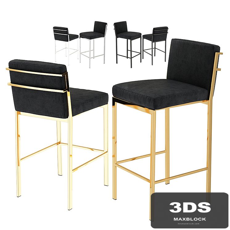 EICHHOLTZ Bar & Counter Stool Scott 111419 111418 110426 110424 110427 110425