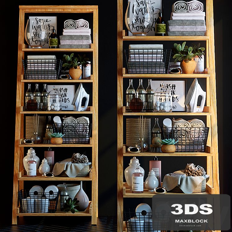 Shelving in the bathroom 7