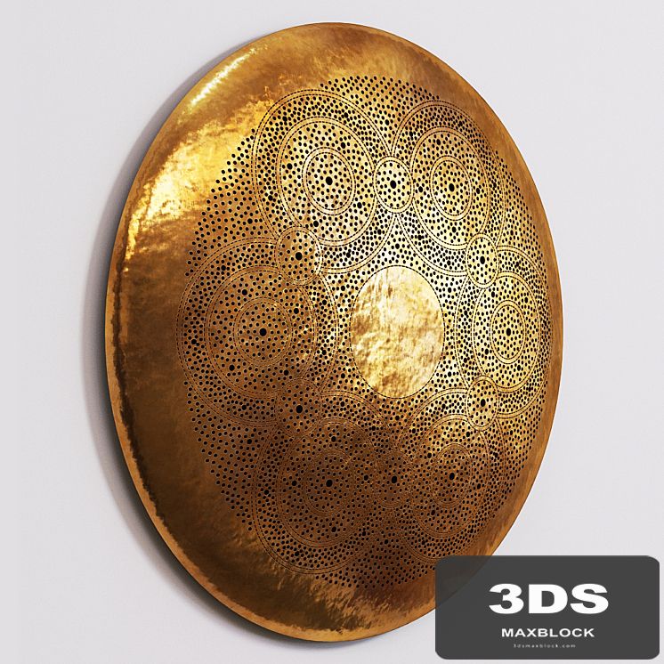 Brass Sconce