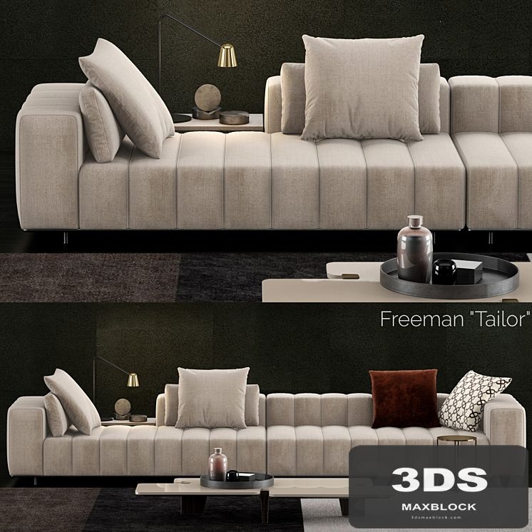 Minotti Freeman Tailor Sofa 1