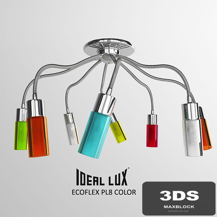 IDEAL LUX ECOFLEX PL8 COLOR