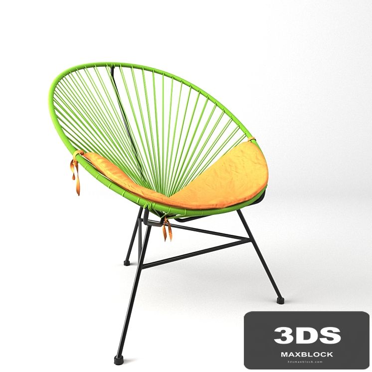 Acapulco Green Chair. Sim-Trade.