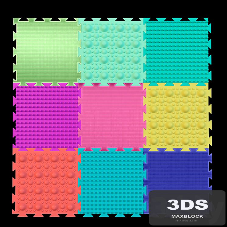 Orthopedic mats for children
