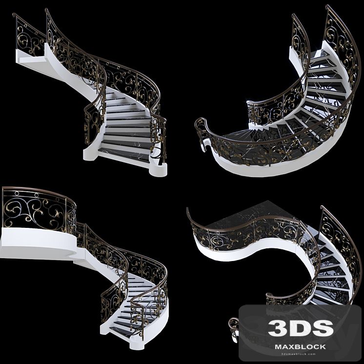 Stair forging