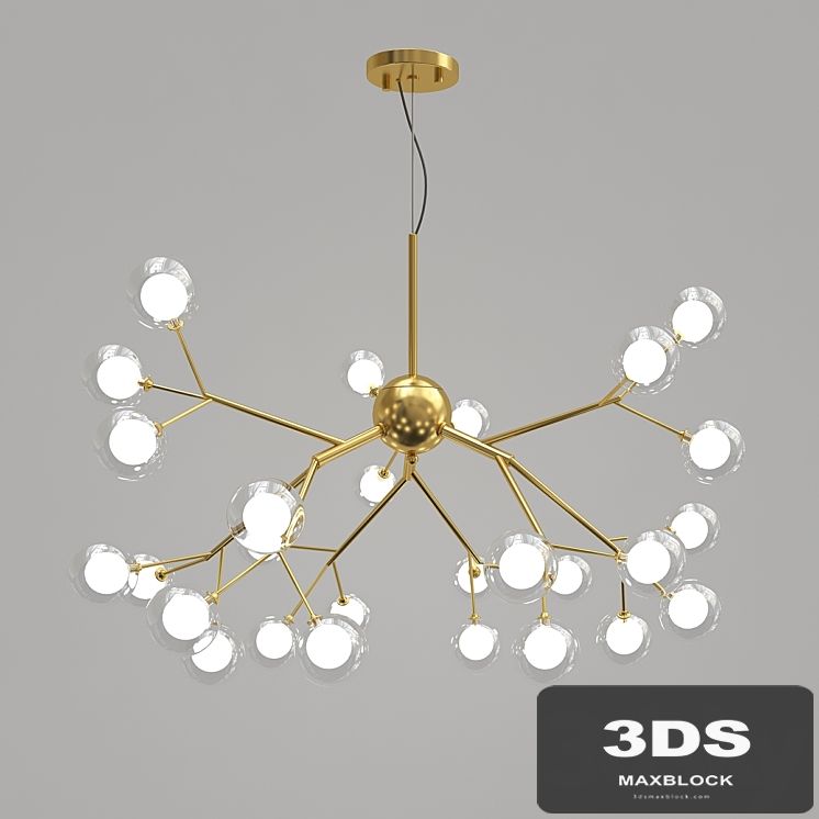 Fixture Flower Tree Branch Droplight_2