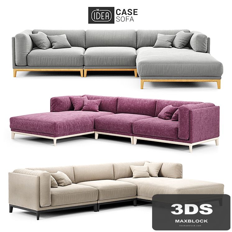 The IDEA Modular Sofa CASE (art 901-905-912)