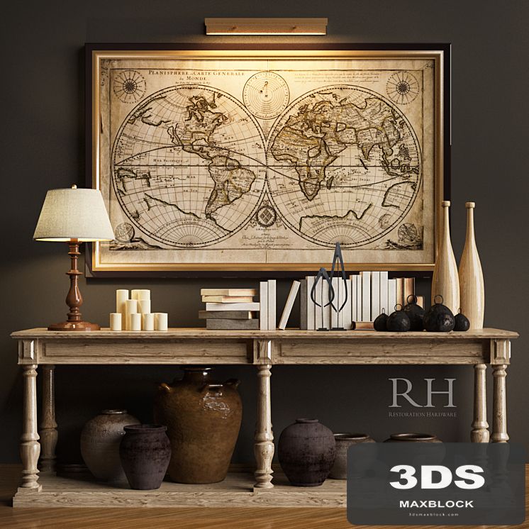 Decorotive set Restoration Hardware