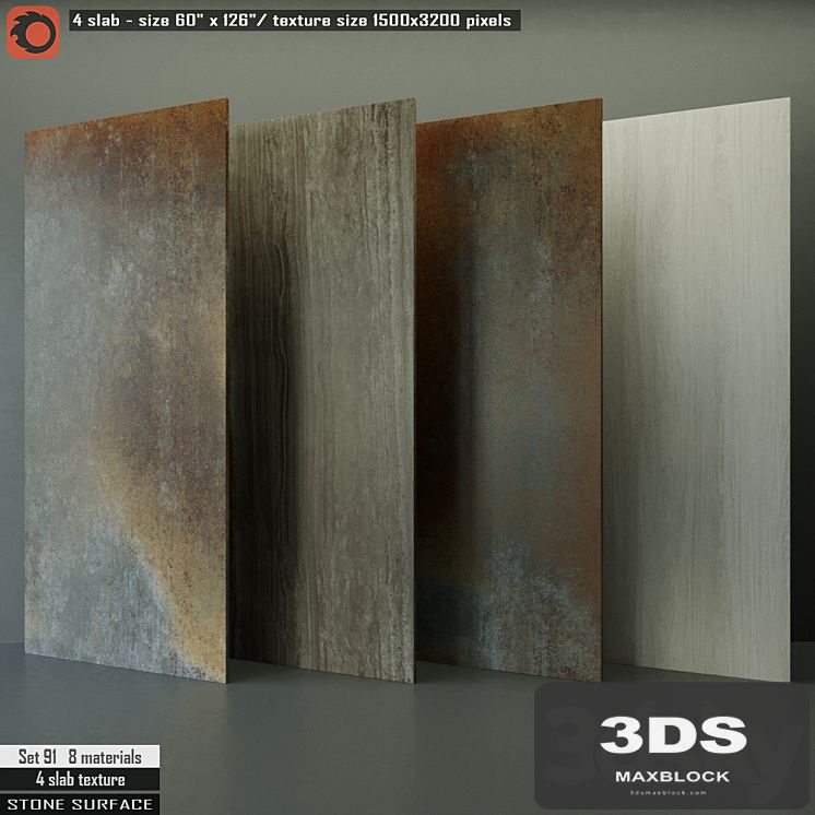 Stone Slab Set 91