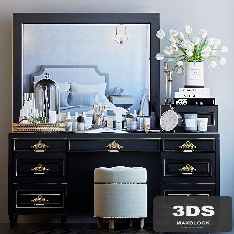 Decorative set for dressing table 7