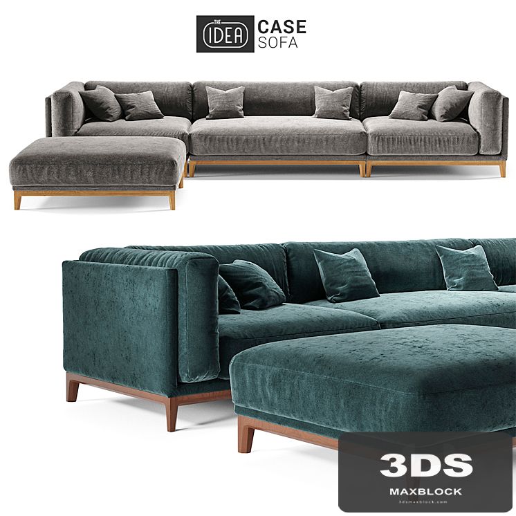 The IDEA Modular Sofa CASE (art 901-921-902-915)