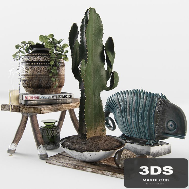 Decorative ethnic set