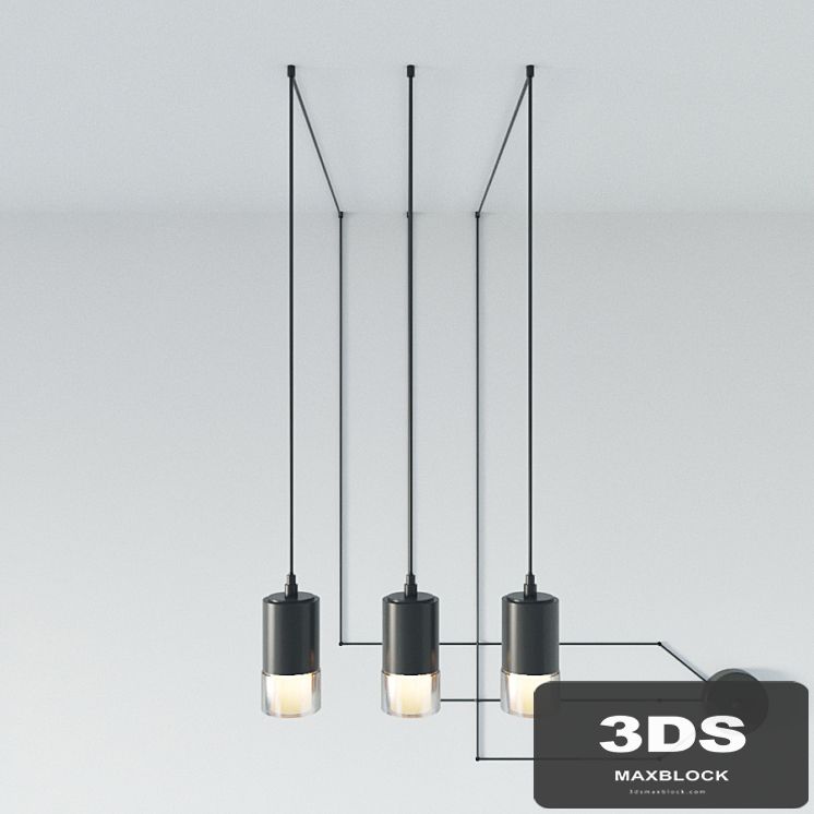 suspension lamp wireflow freeform 0363 led suspension lamp