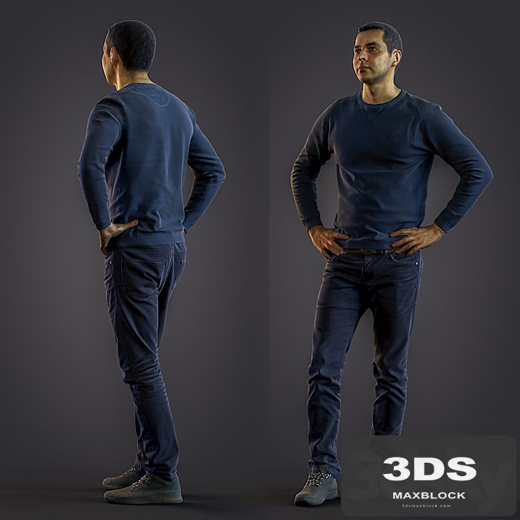 3d scan man 6