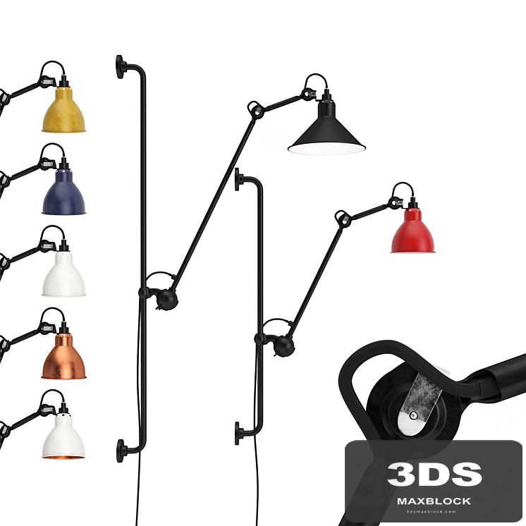 Lampe Gras N214 and N210