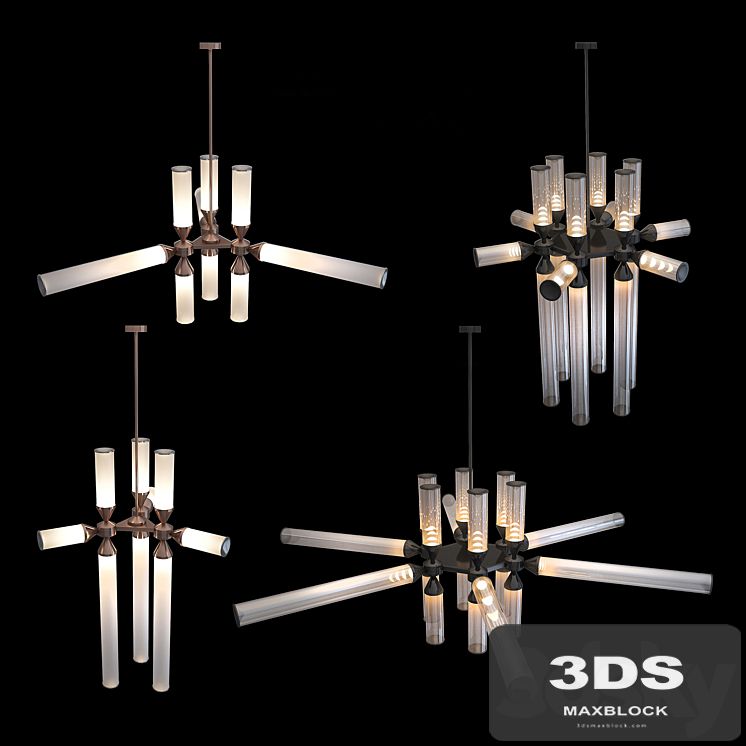 Chandeliers Roll & Hill collections Castle