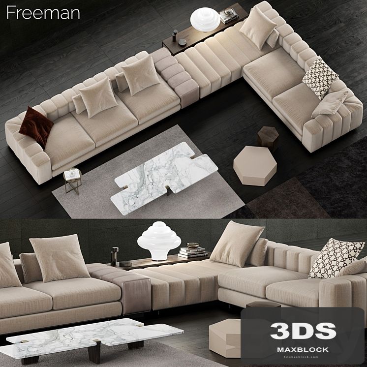 Minotti Freeman Sofa