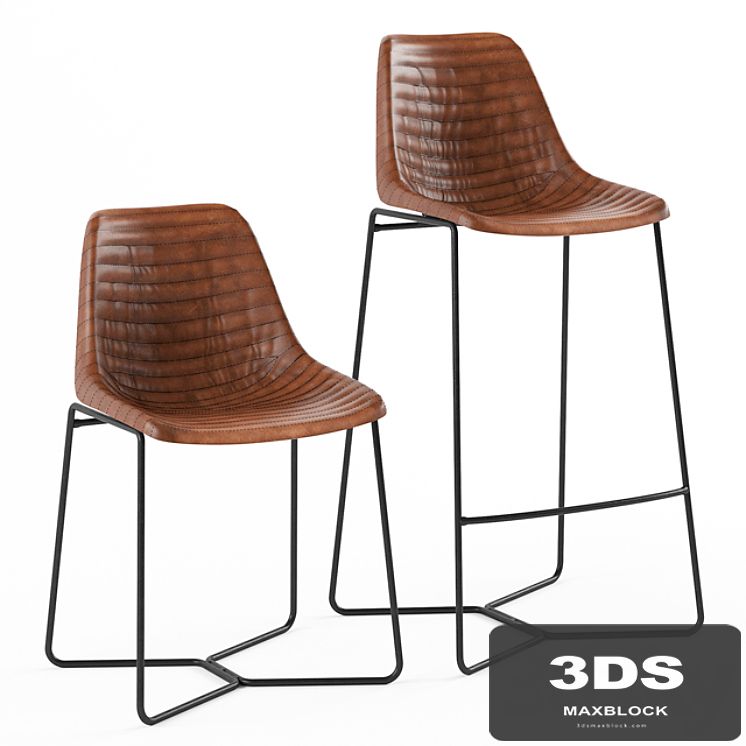 Loft Design 4020 and 4023 model chairs