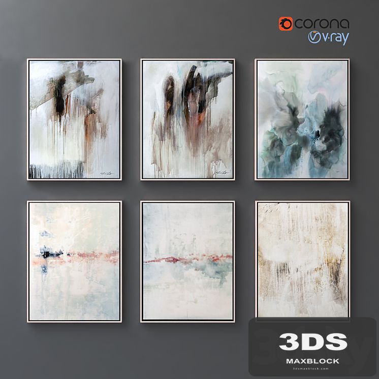 Collection of contemporary paintings John-Richard collection - 16