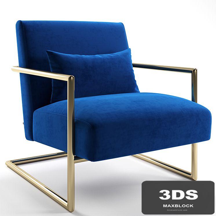 Sessel Living Vegas Blue and Pink