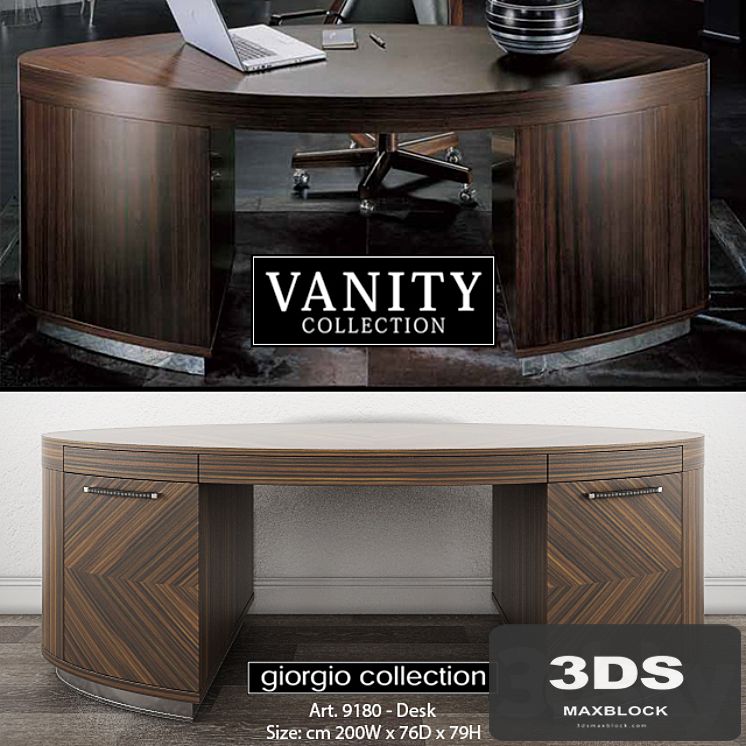 GIORGIO COLLECTION Vanity - Art. 9180 - Desk