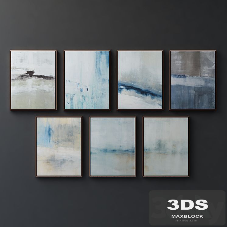 Collection of contemporary paintings John-Richard collection - 22