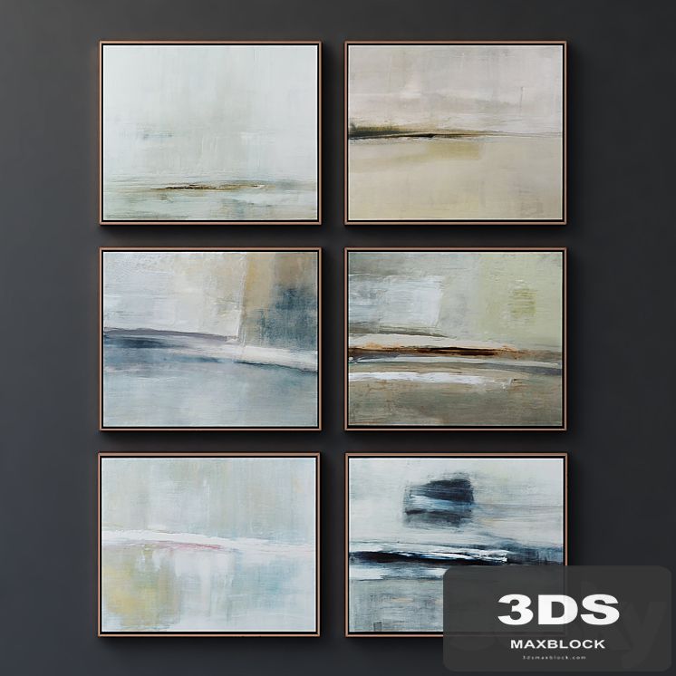 Collection of contemporary paintings John-Richard collection - 23