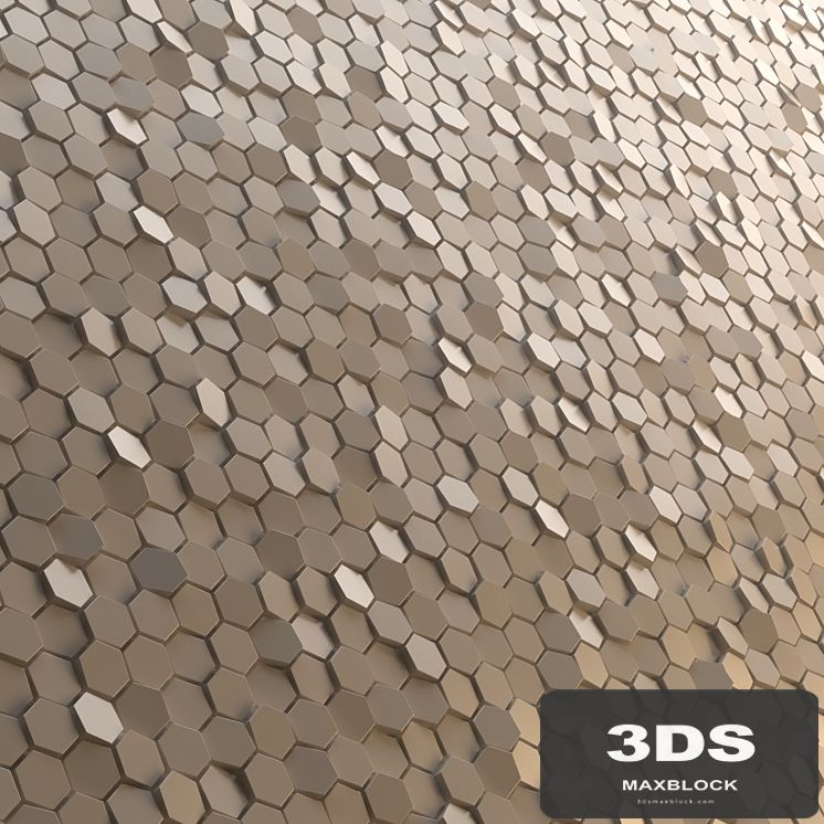 mutina decor panel honeycomb mosaics