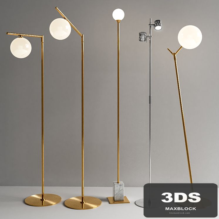Floor lamps Aromas del Campo set