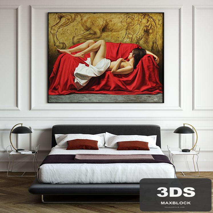 B & B ITALIA Siena bed