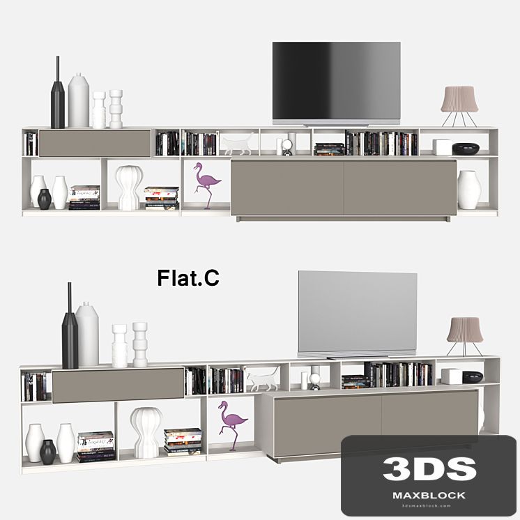 B & B Italia WALLSYSTEMS Flat.C 10