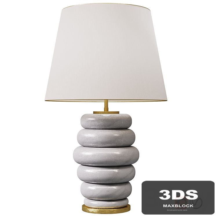 PHOEBE STACKED TABLE LAMP