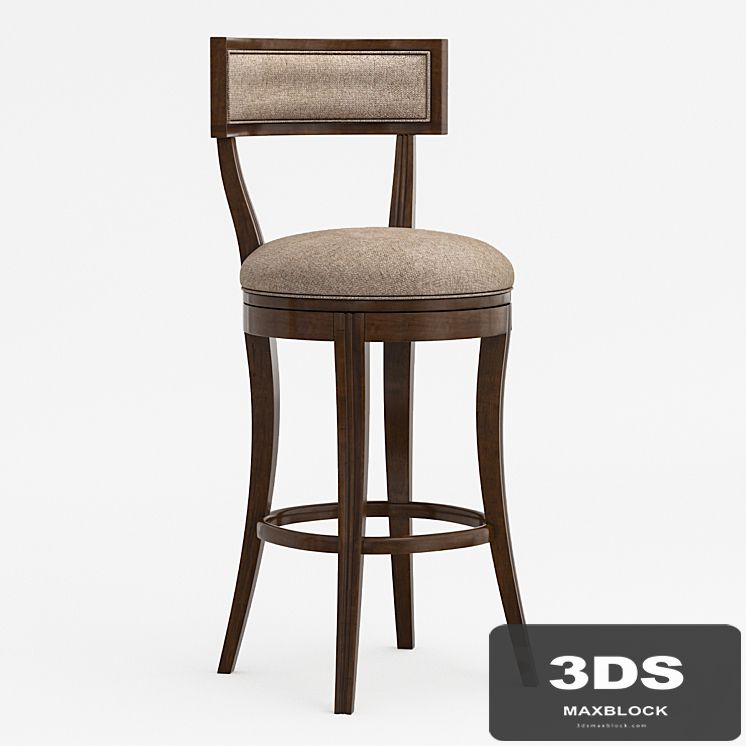 Bar stool Hi-Ho-Hi Dark Caracole