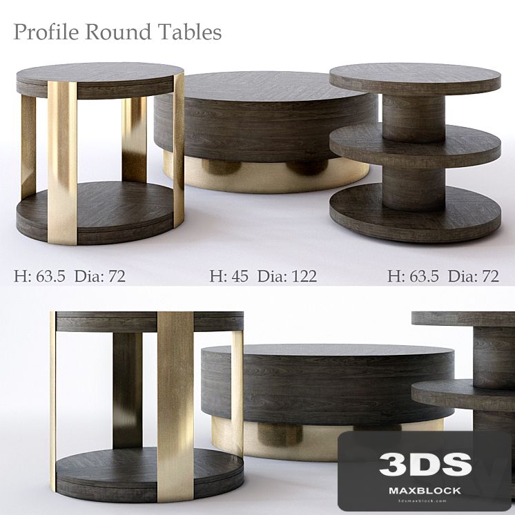 Bernhardt Profile Round Tables
