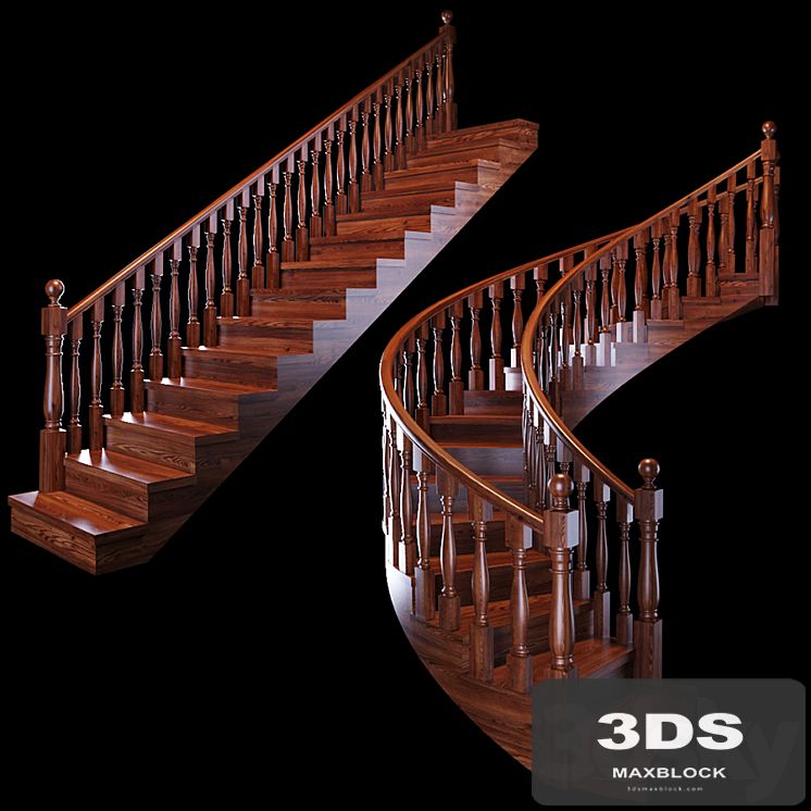 Stairs: Wooden