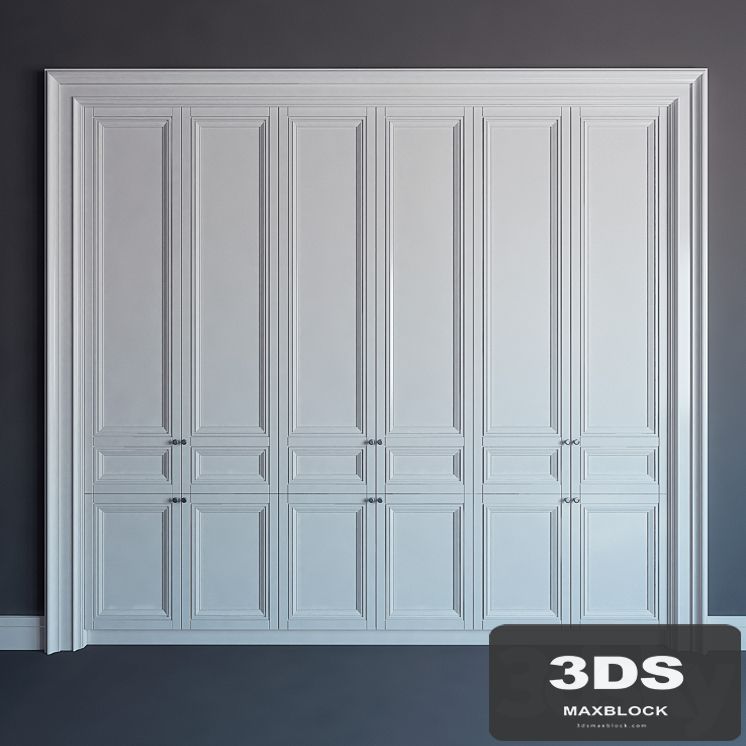 Built-in wardrobe 10 \ fitted wardrobe 10