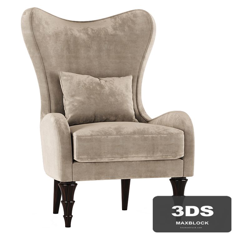 Minotti Collezioni Uphostered Armchair