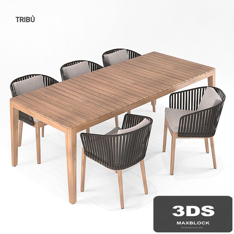 Tribu, Mood, armchair + table