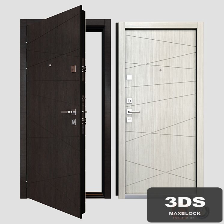 Entrance metal door Mastino Monte