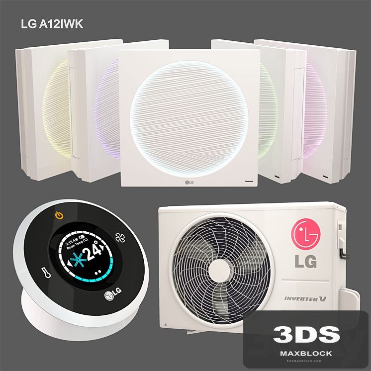 LG Artcool Stylist Inverter V LG A12IWK