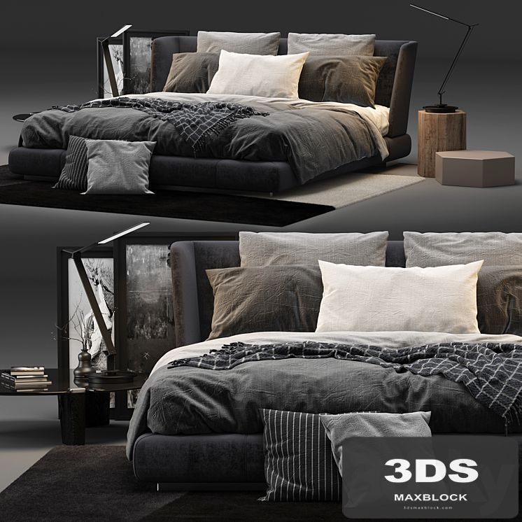 Minotti Creed Bed