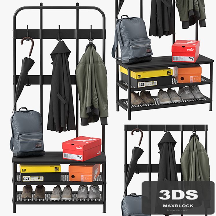 ikea pinnig coat rack