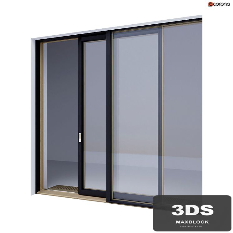 Wood-aluminum sliding stained-glass windows 4