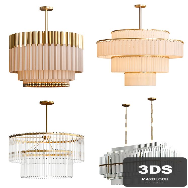 Emile chandelier collection RH