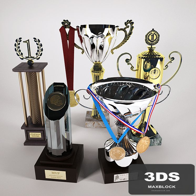 Cups and medals