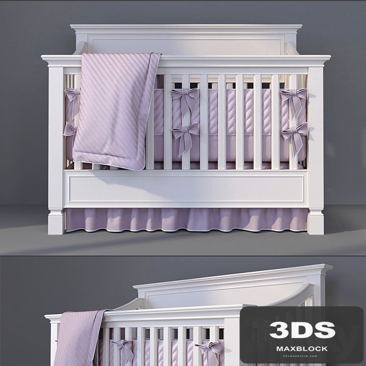 Baby cot Pottery Barn Larkin