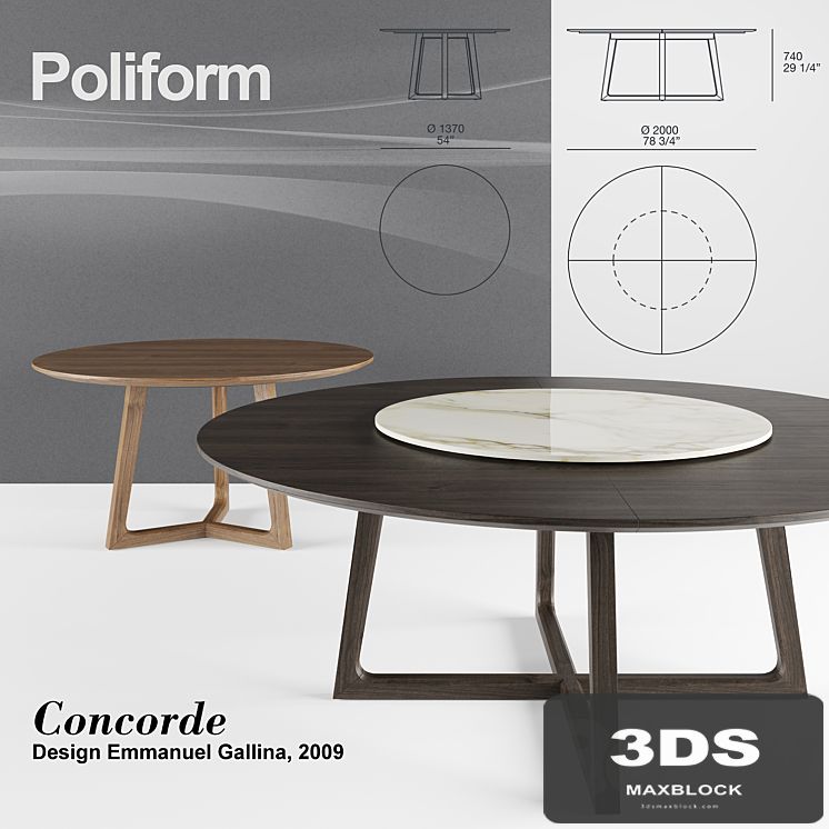 Poliform Concorde set 1