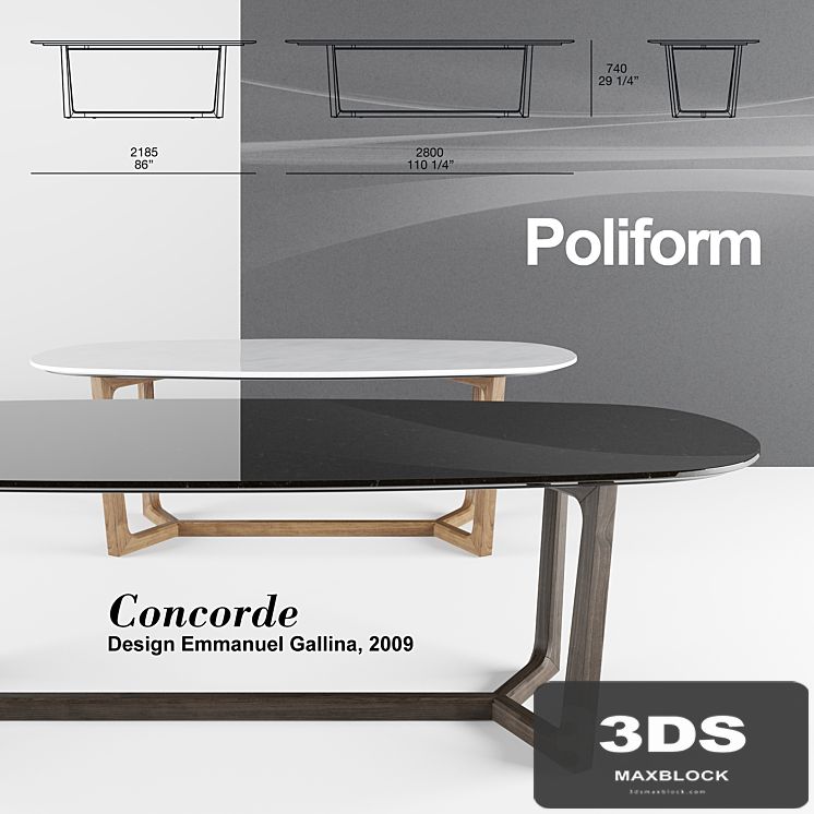 Poliform Concorde set 2